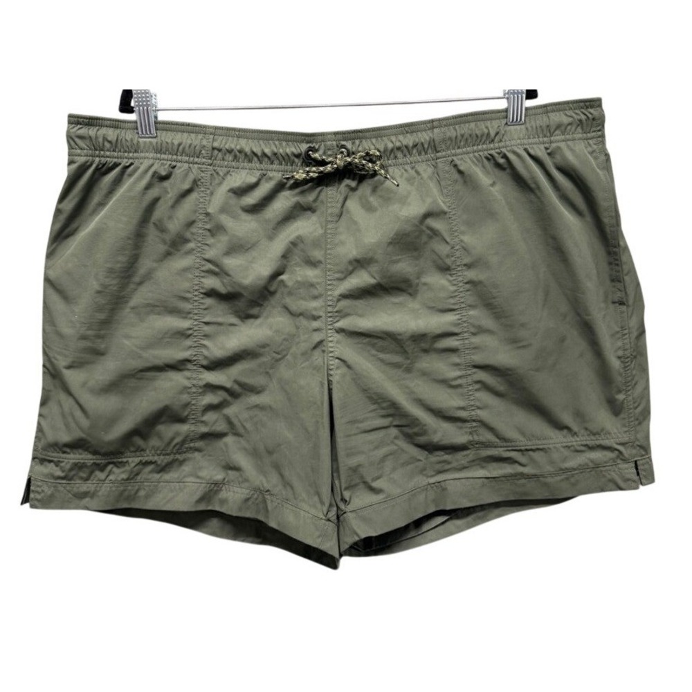 Filson Swiftwater Shorts Mens XXL Surplus Green Mesh Lined Hiking Fishing 6 Inse